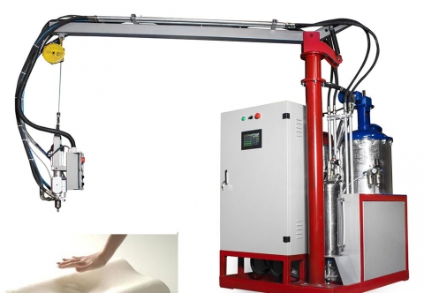 Máy phun Foam làm gối chống mỏi cao áp